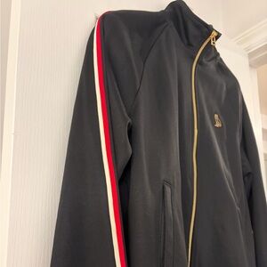 OVO (October’s Very Own) Black Pique Zippered Jacket